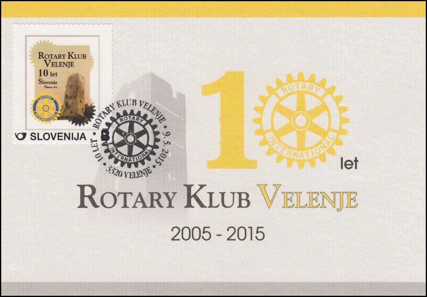 ROTARY KLUB VELENJE 2005 - 2015